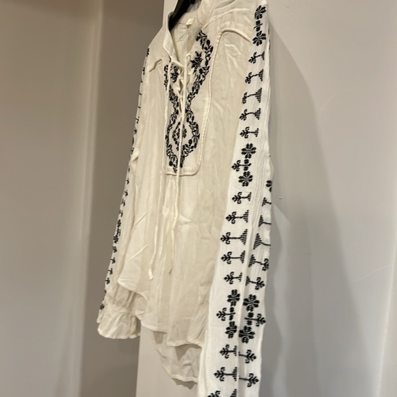 H&M Black and White Long Sleeve Top Size US 8 - Picture 5 of 5